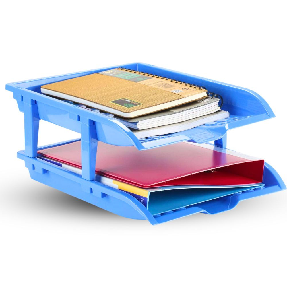 Paper and File Tray Set of 2 WPS340 Worldone