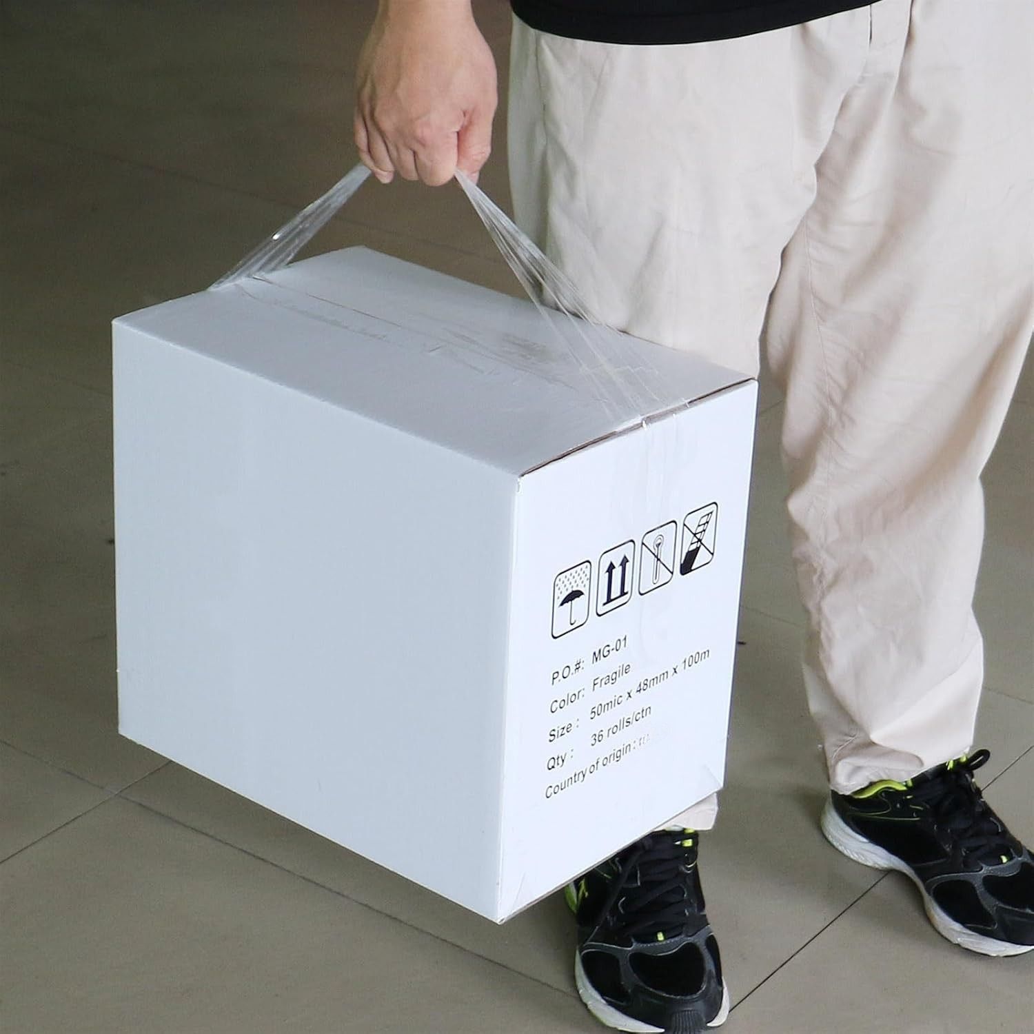 Packaging Tape 72mm x 40Mtrs  Transparent Oddy PT40-7240T