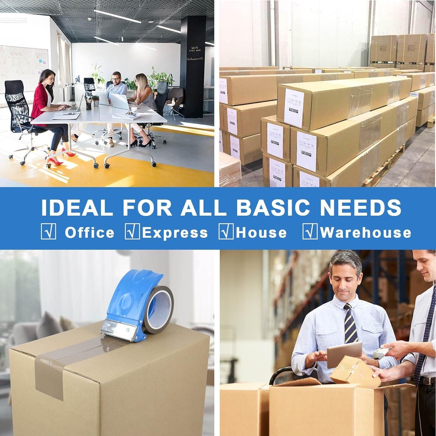 Packaging Tape 72mm x 40Mtrs  Brown Oddy PT40-7240B