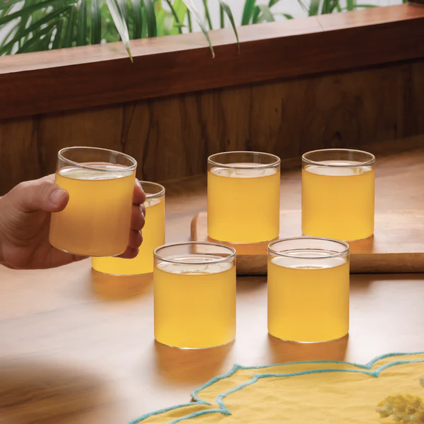 Borosil Glass Set 6 Pcs 205ML