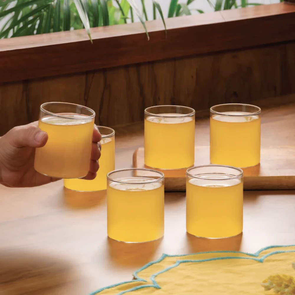 Image of Borosil Glass Set 6 Pcs 205ML