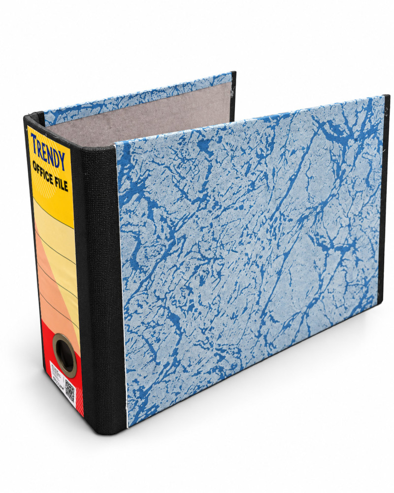 Image of Trendy Index Voucher File, 7 in Size, Marble