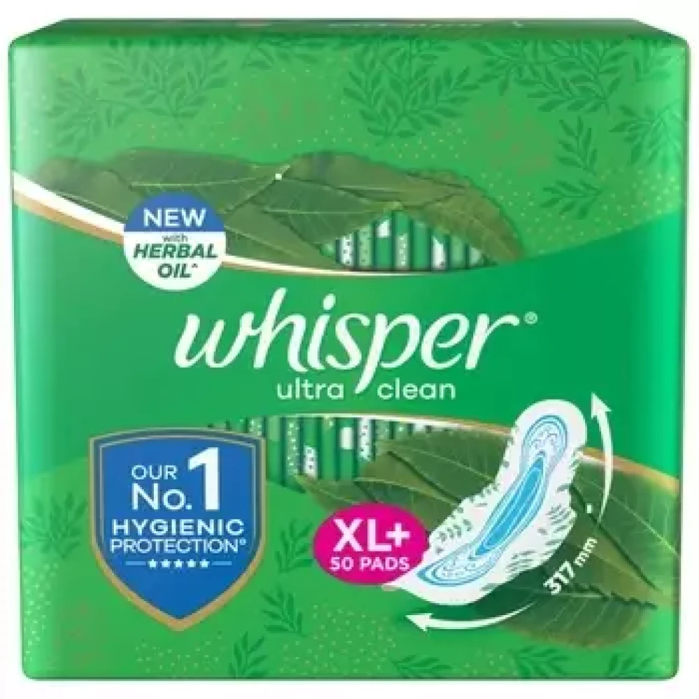 Image of Whisper Choice Sanitary Pad, Ultra XL, 50 Pads