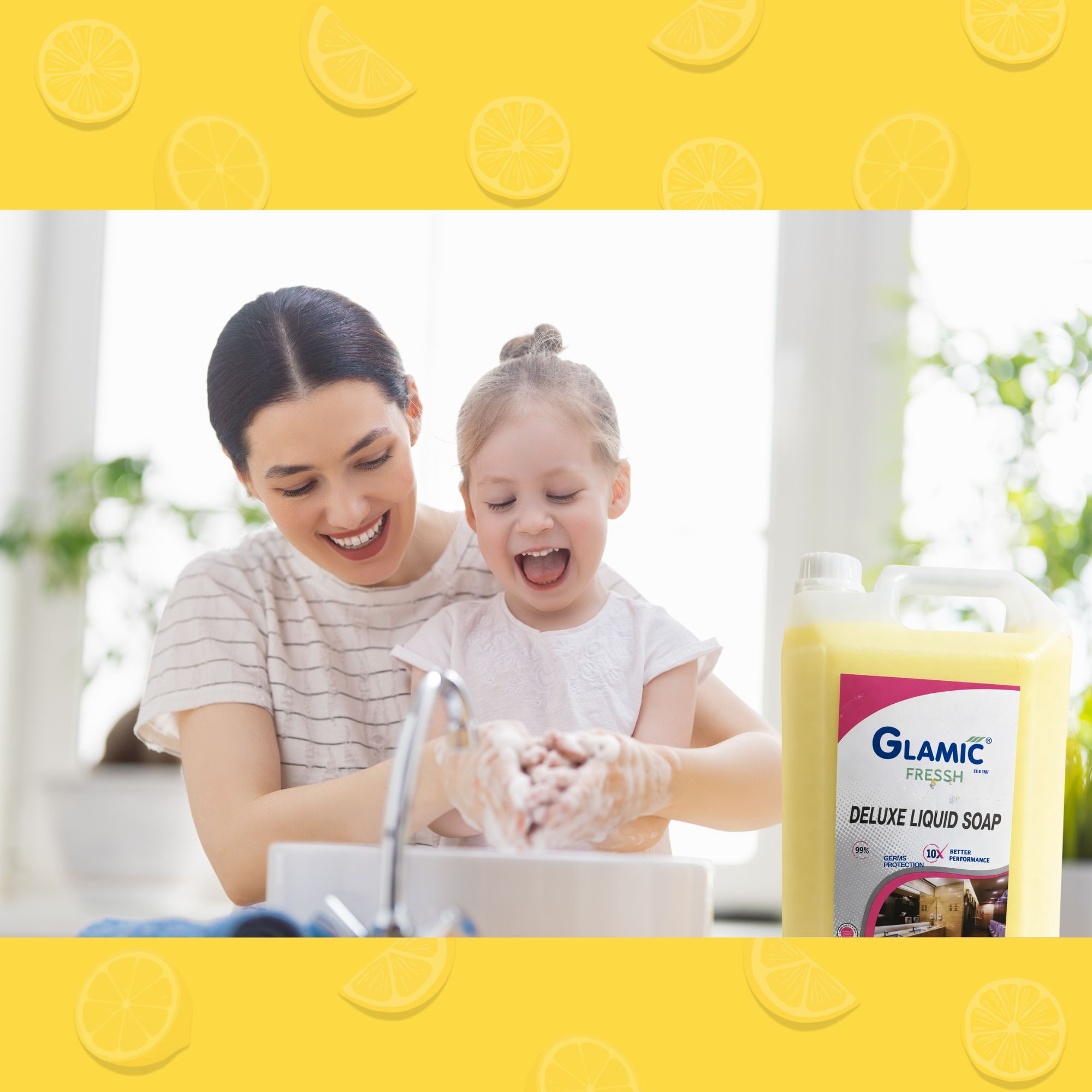 Handwash Lemon Glamic 5 Liter