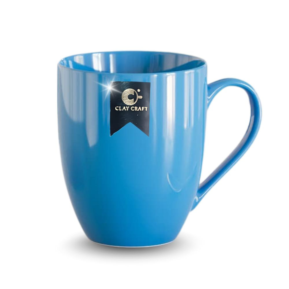Coffee Mug Blue Clay Craft