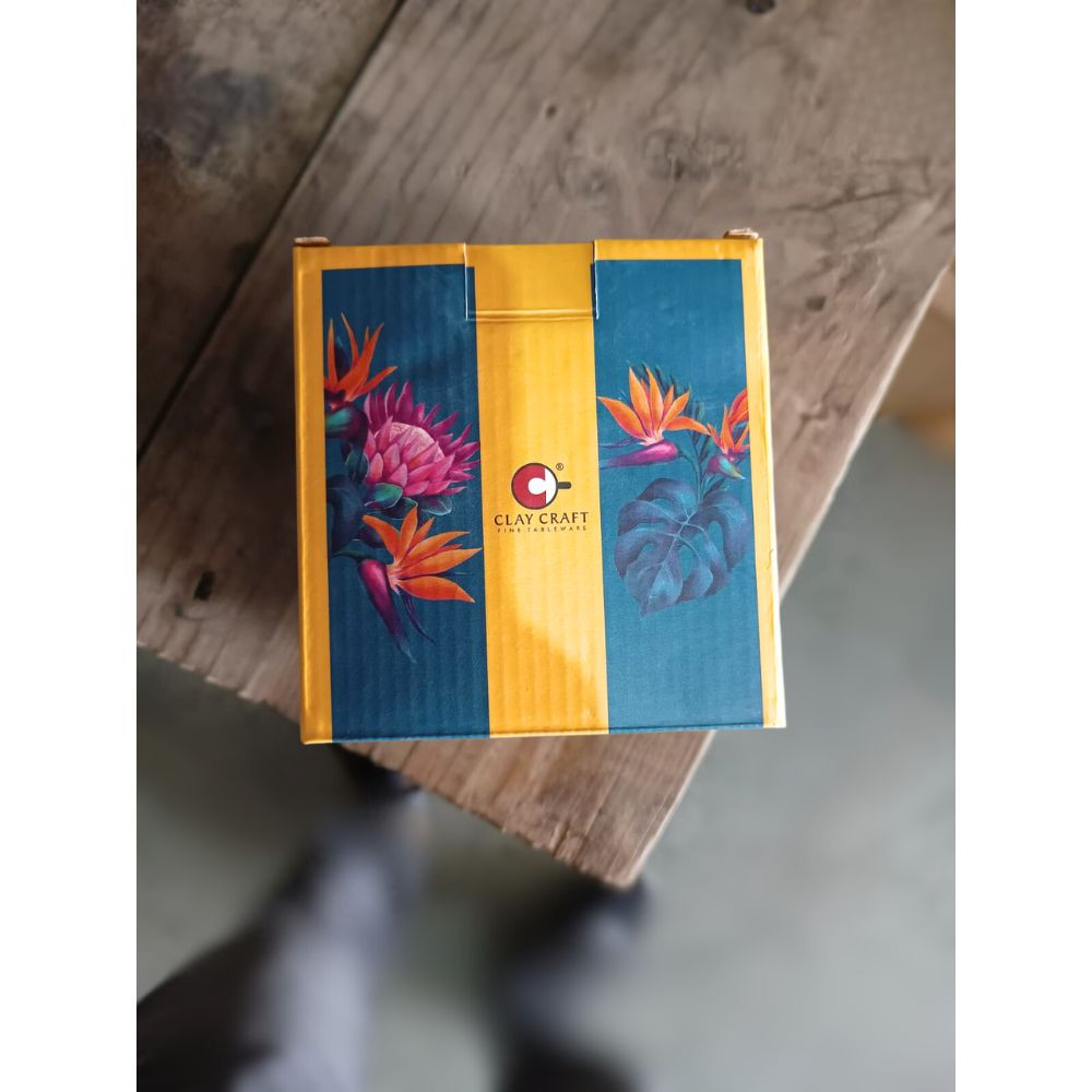 Coffee Mug Blue Clay Craft