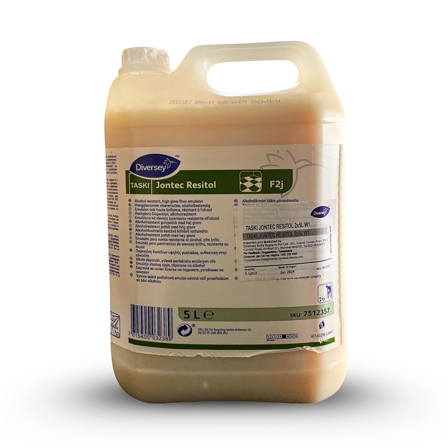 Taski Jontec Resitol F2j 5 Ltr Can