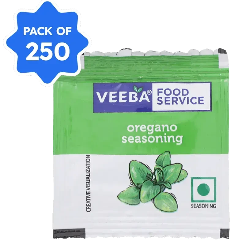 Oregano Seasoning 7 Gram Veeba Packet 250 Pcs