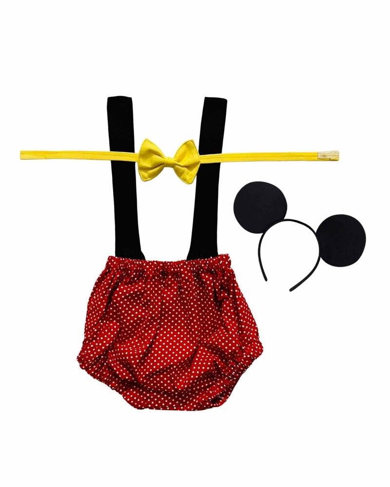 Mickey mouse 2025 smash cake outfit