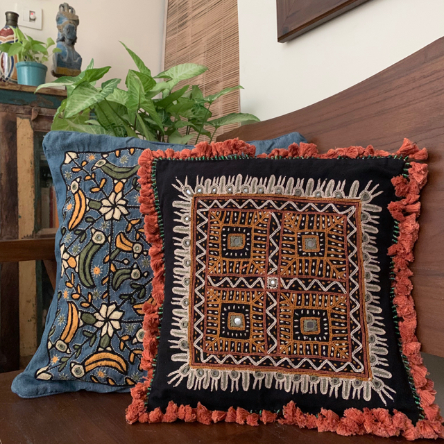 Hand embroidered