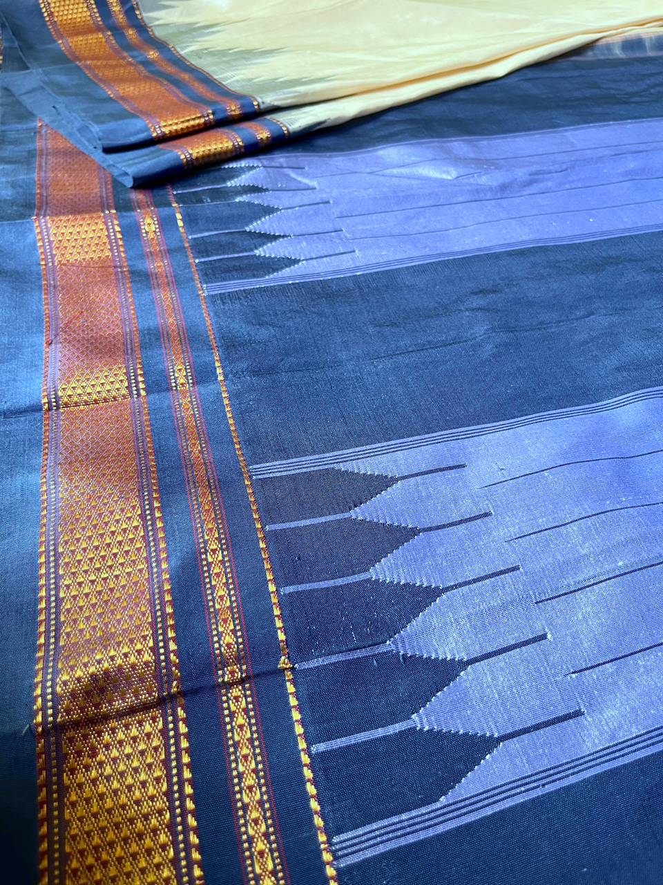 Ilkal pure silk handloom saree
