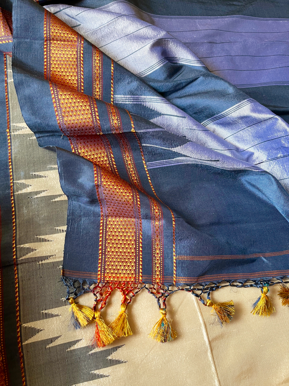 Ilkal pure silk handloom saree