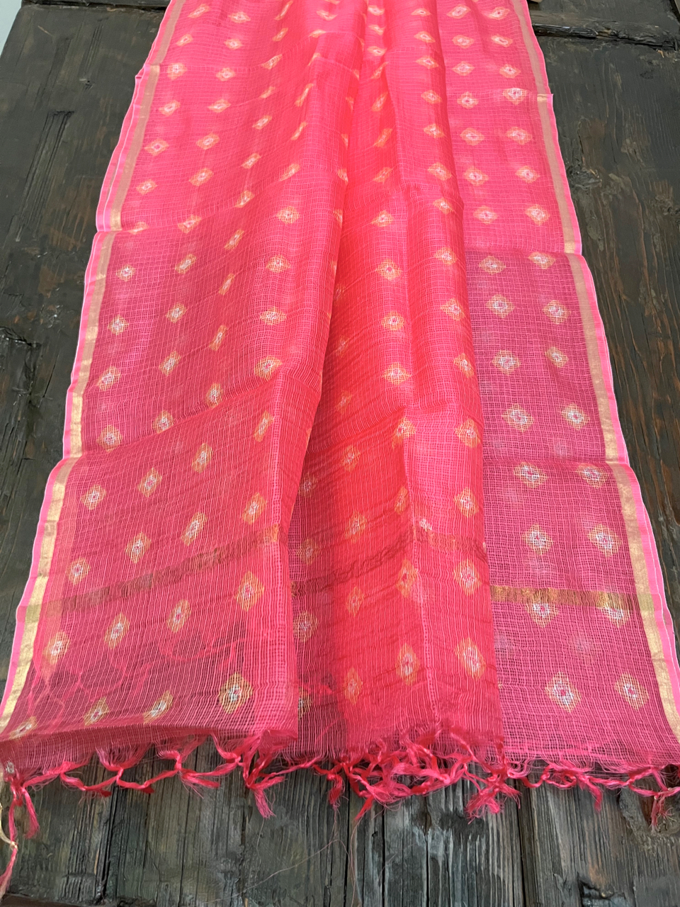 Kota silk Bandhani dupatta