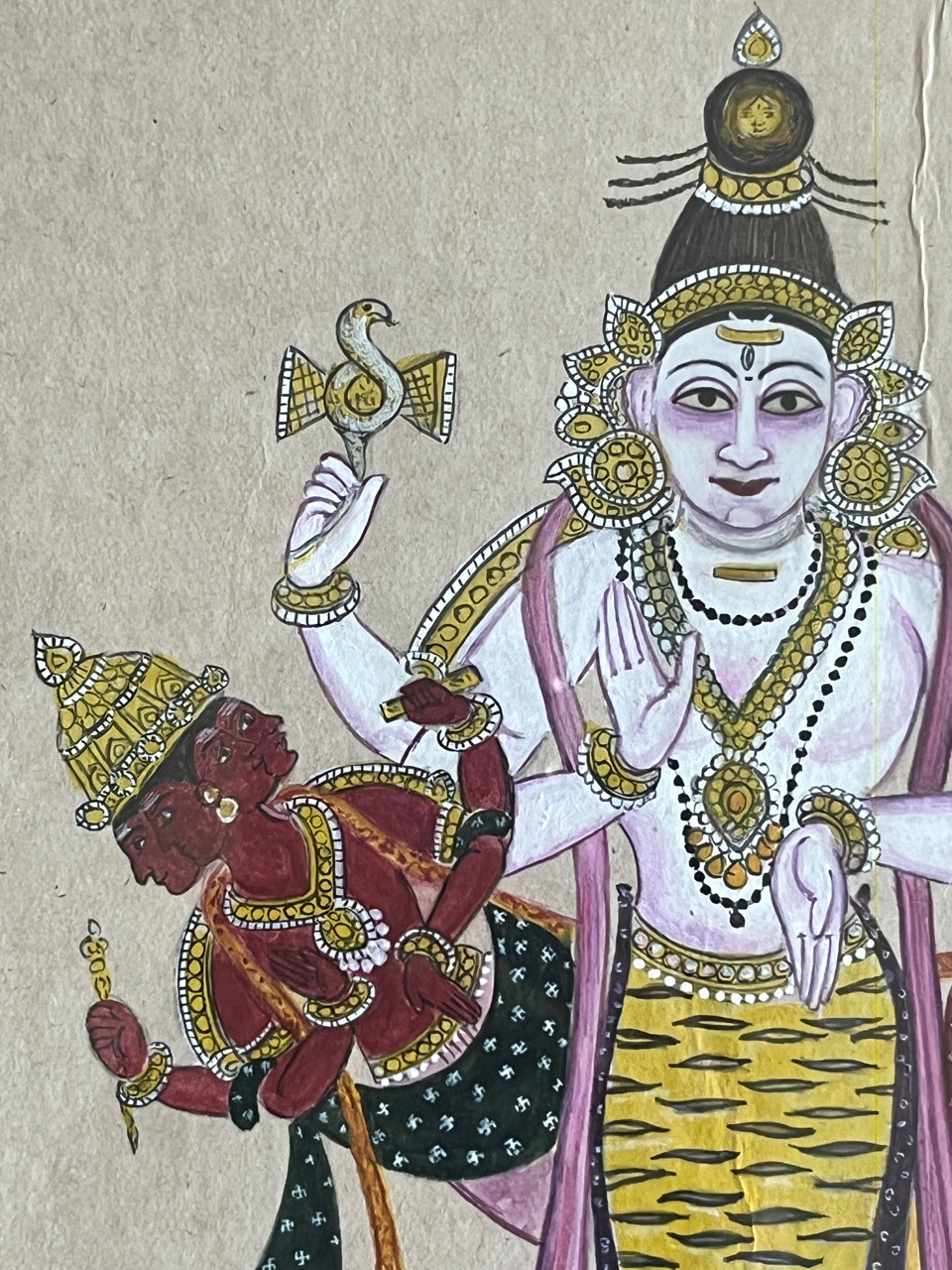 Company painting - Eka Pada Murti