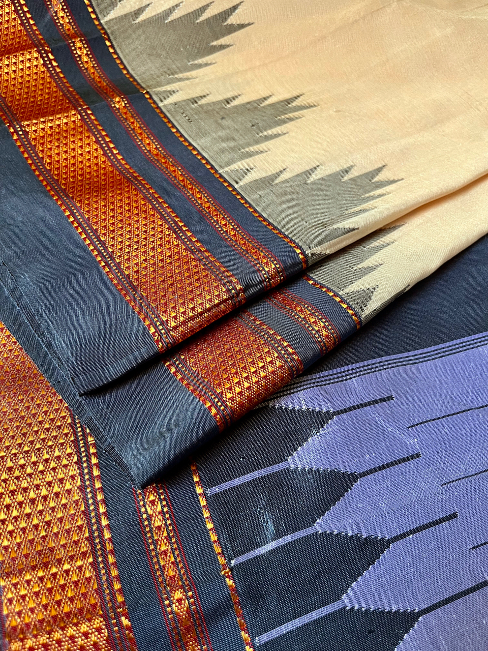 Ilkal pure silk handloom saree