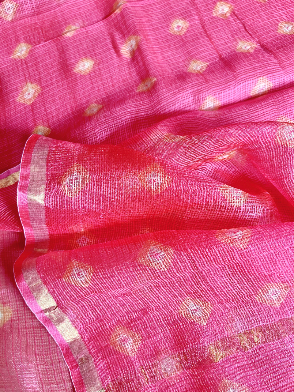 Kota silk Bandhani dupatta