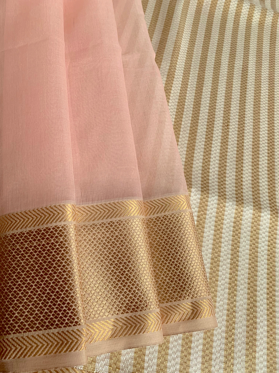 Maheshwari cotton-silk handloom saree