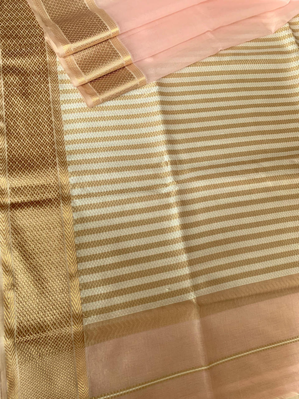 Maheshwari cotton-silk handloom saree