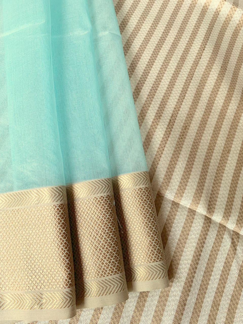 Maheshwari cotton-silk handloom saree
