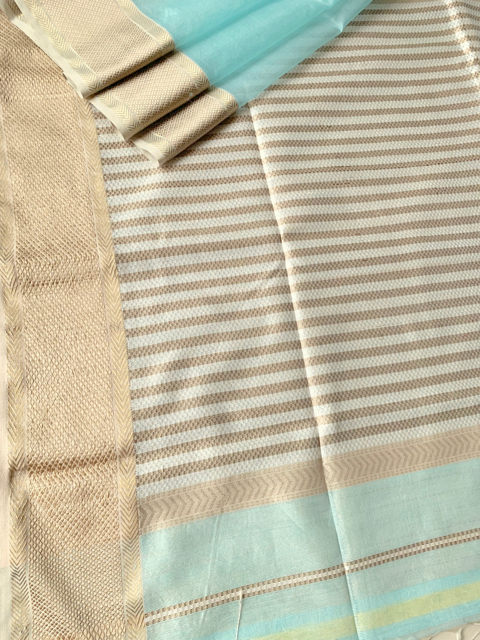 Maheshwari cotton-silk handloom saree