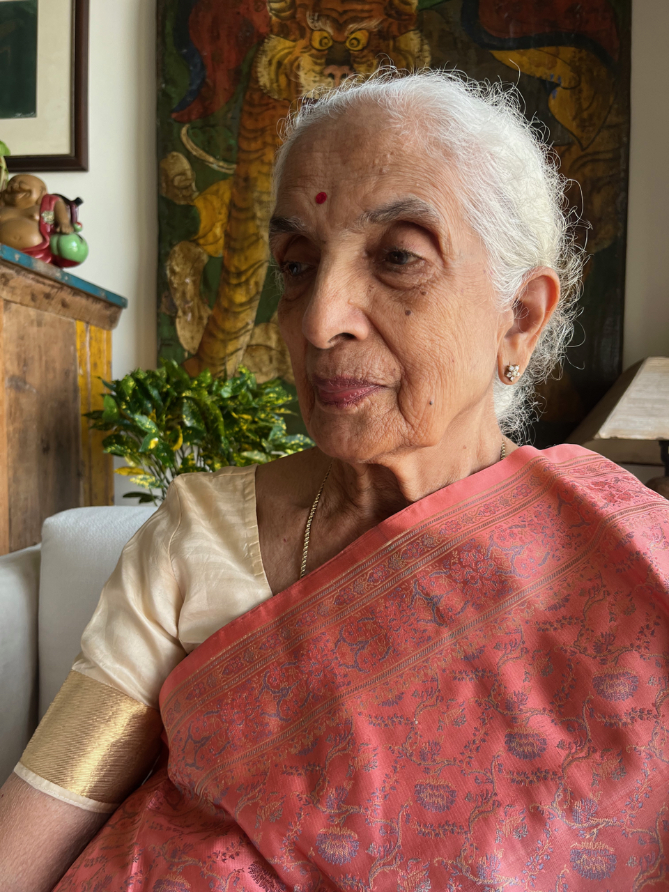 Himroo silk handloom saree