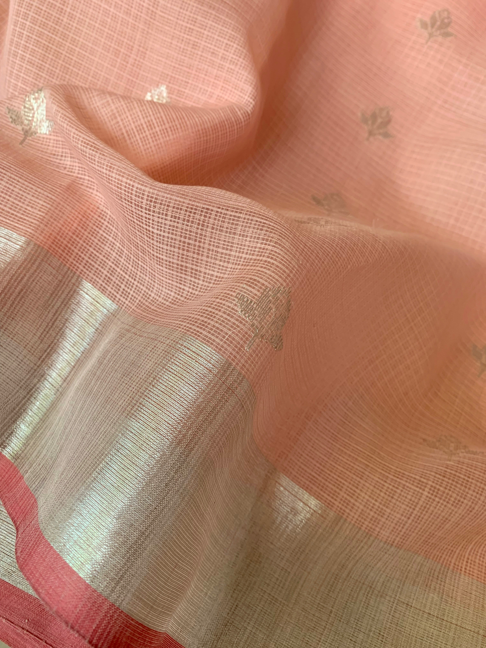 Kota Doria cotton-silk handloom saree