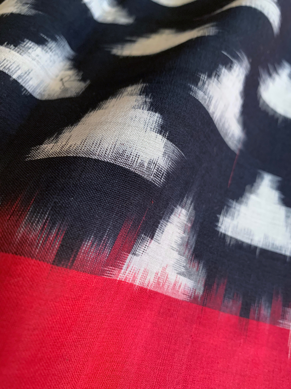 Pochampally double Ikat handloom cotton saree