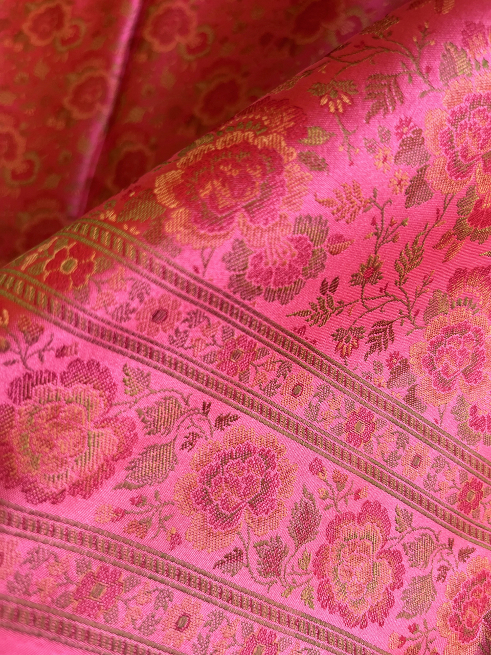 Himroo silk handloom saree
