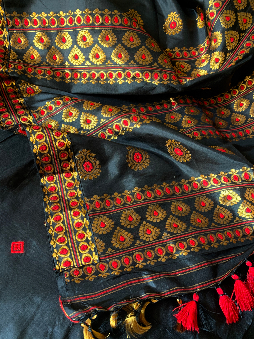 Assamese Paat silk handloom saree