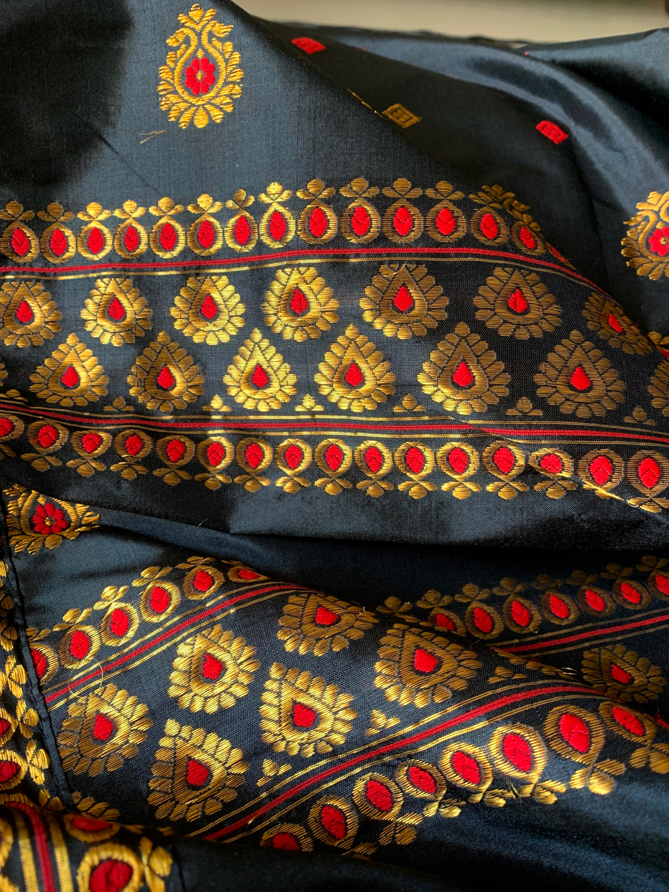 Assamese Paat silk handloom saree