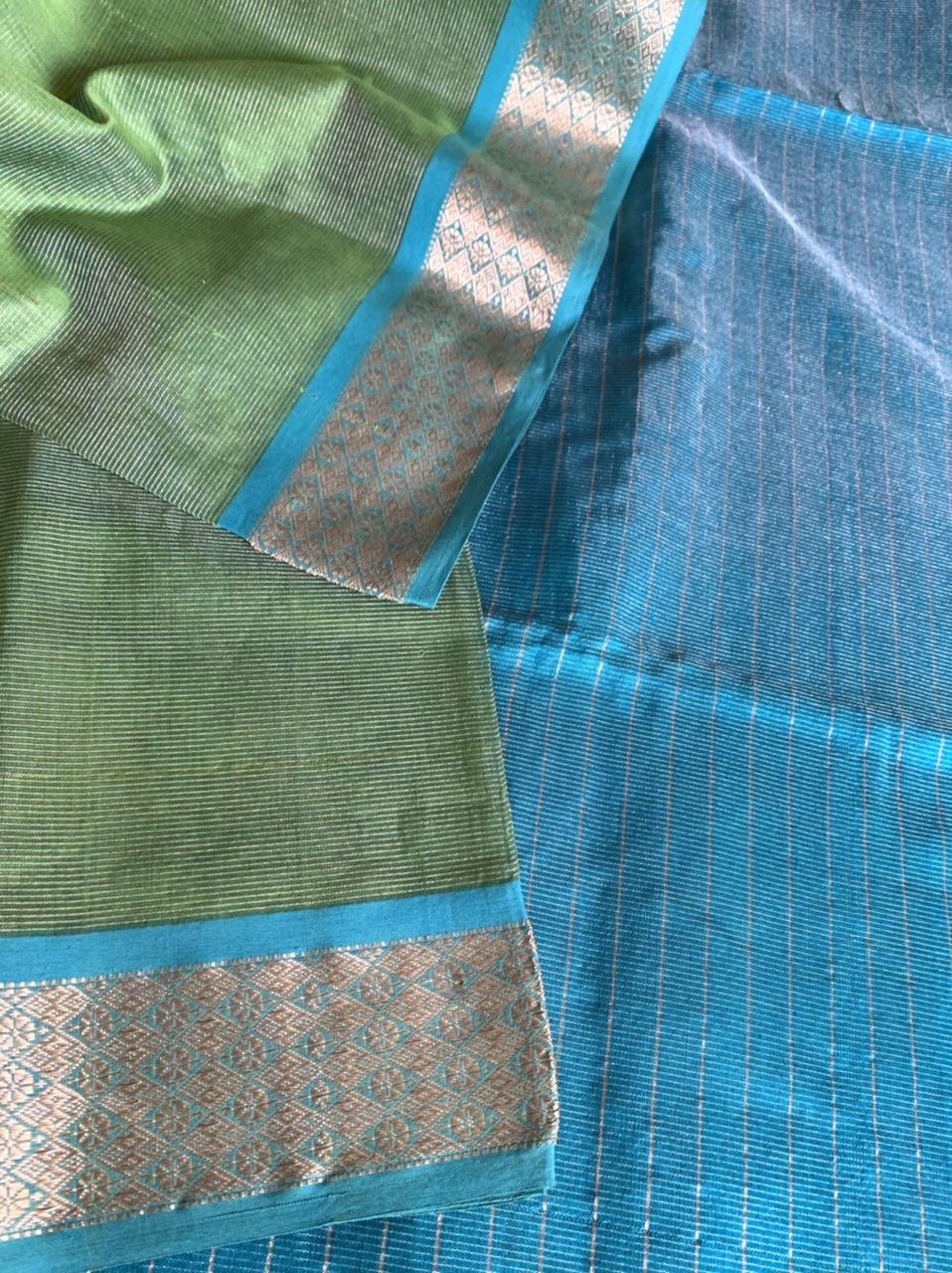Maheshwari cotton-silk handloom saree