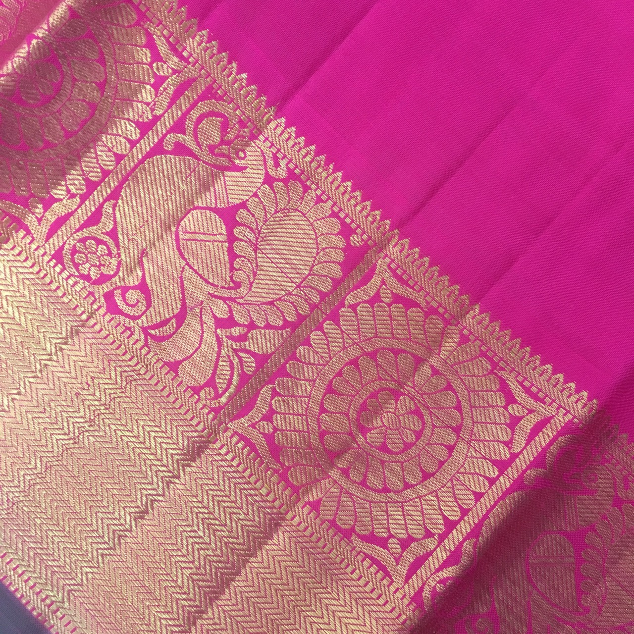 Kanchipuram silk handloom saree