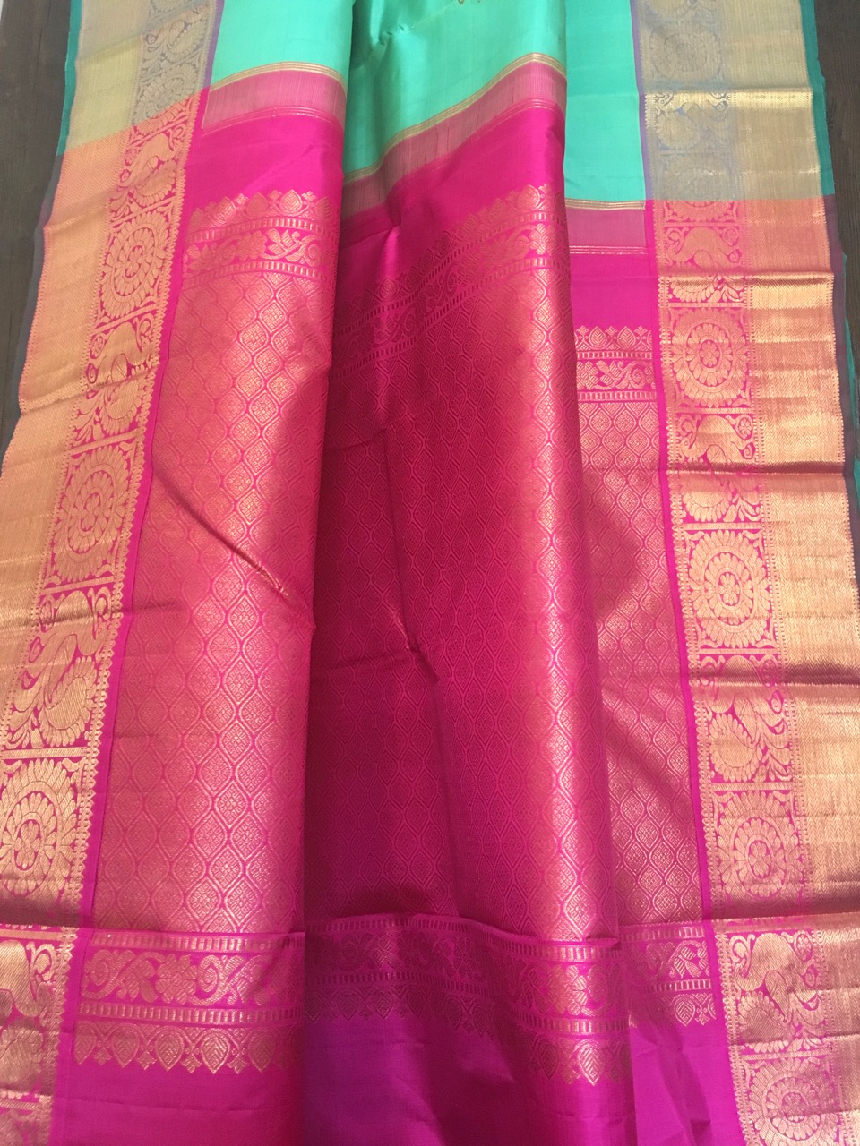 Kanchipuram silk handloom saree