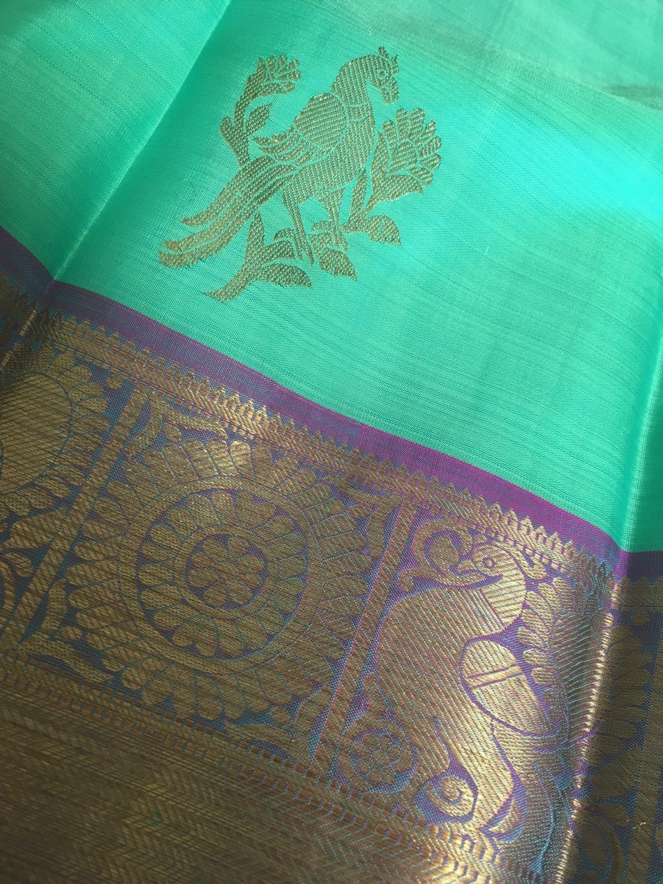 Kanchipuram silk handloom saree