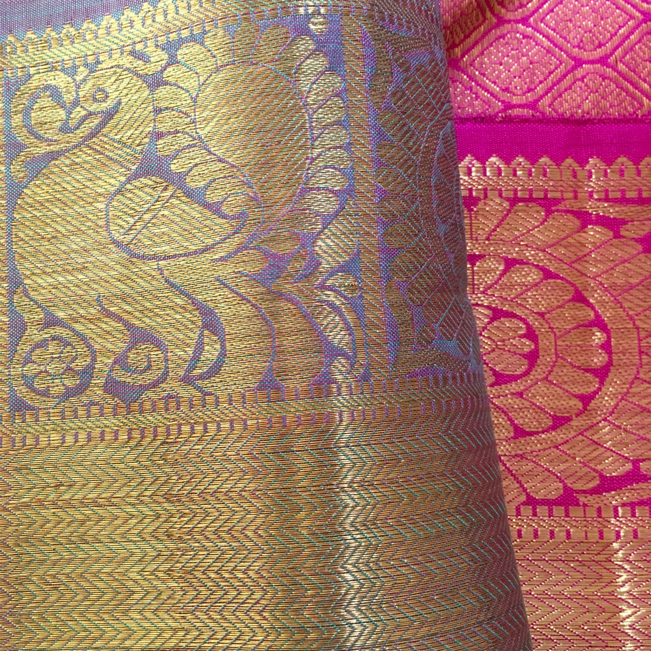 Kanchipuram silk handloom saree
