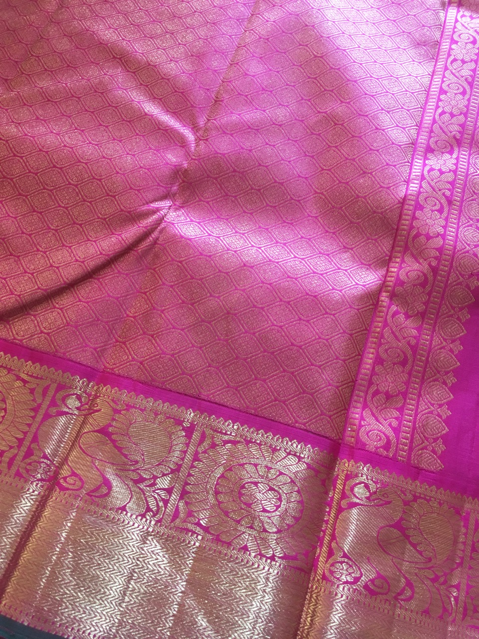 Kanchipuram silk handloom saree