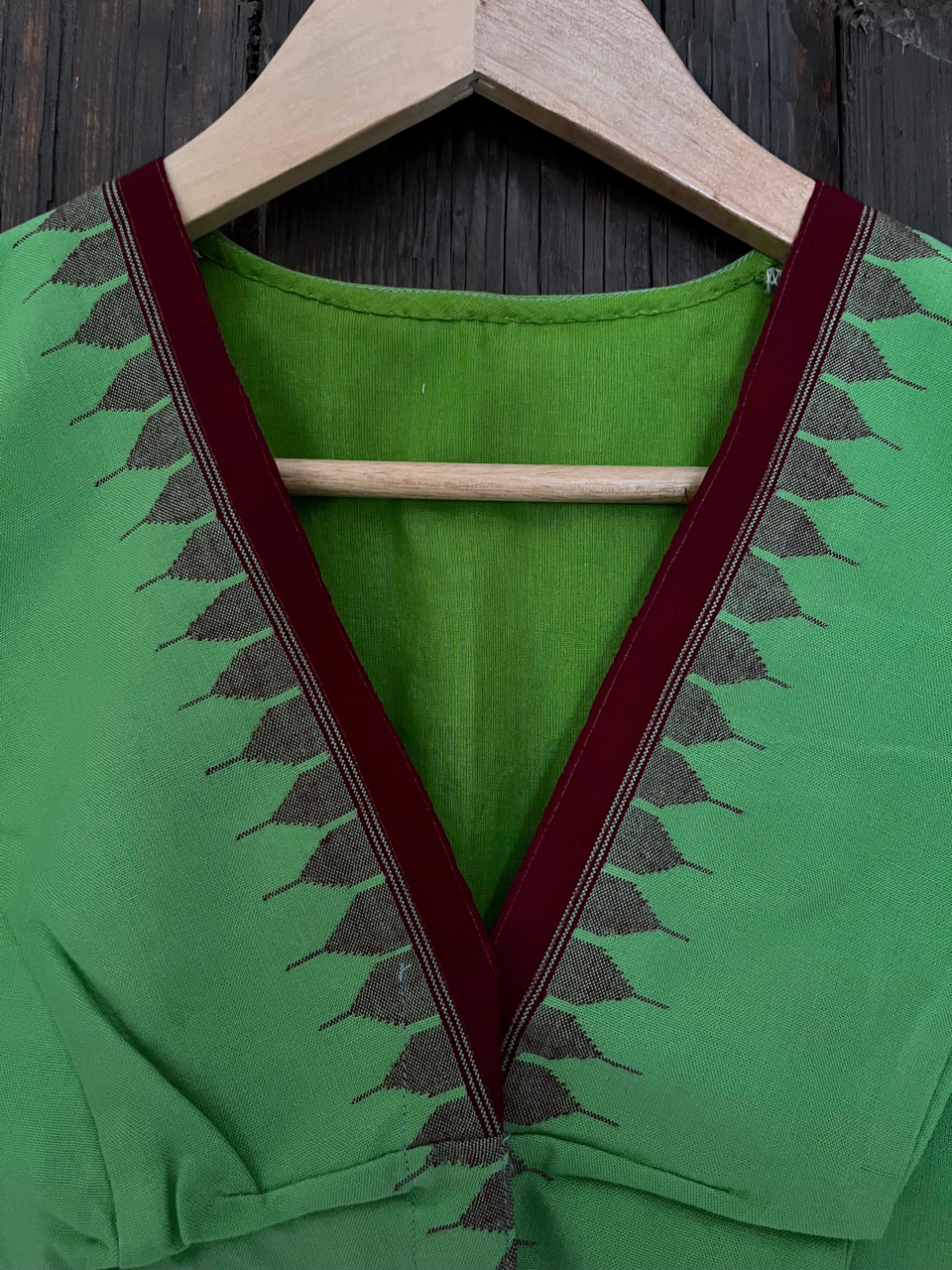 Manipuri handloom cotton blouse SM