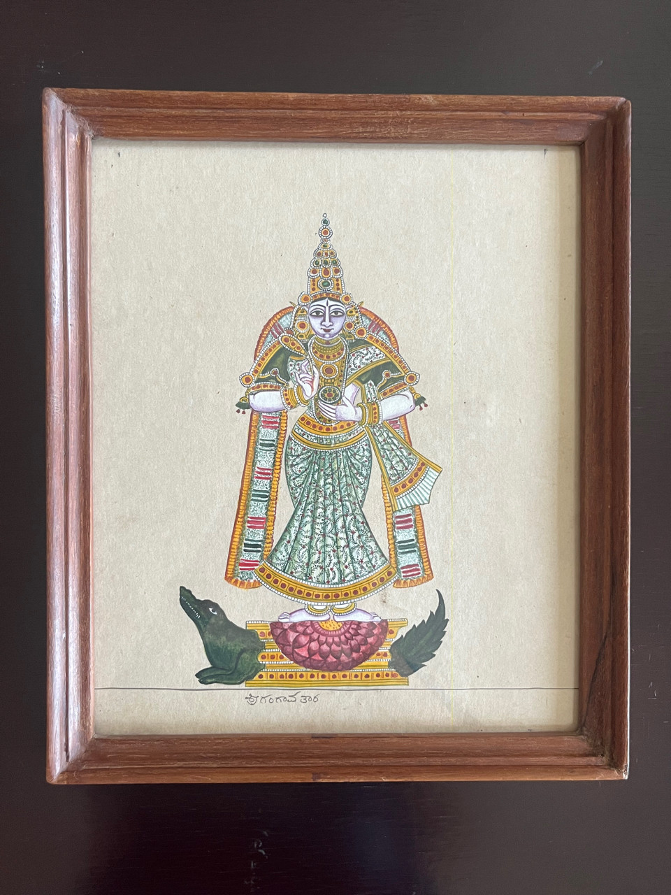 Company painting - Goddess Ganga