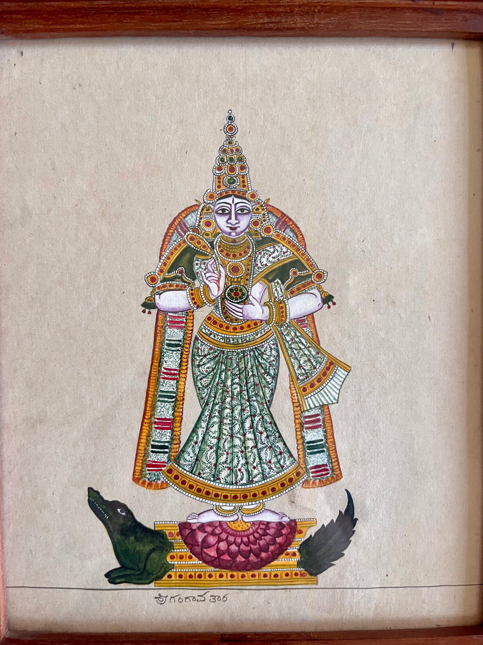 Company painting - Goddess Ganga