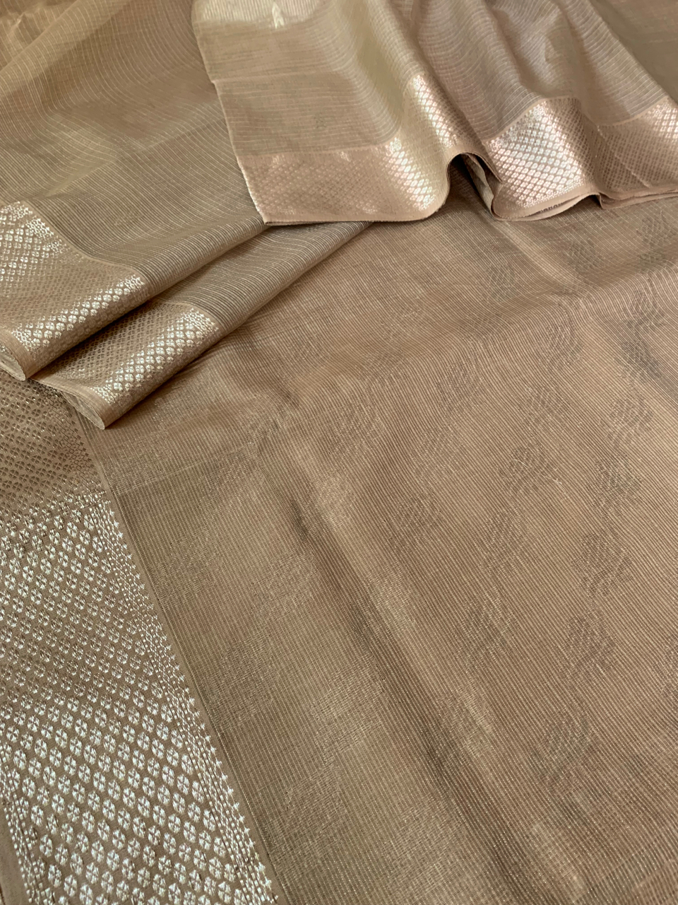 Maheshwari cotton-silk handloom saree