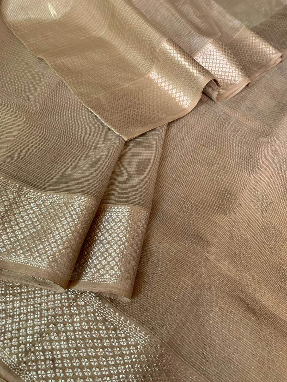 Maheshwari cotton-silk handloom saree