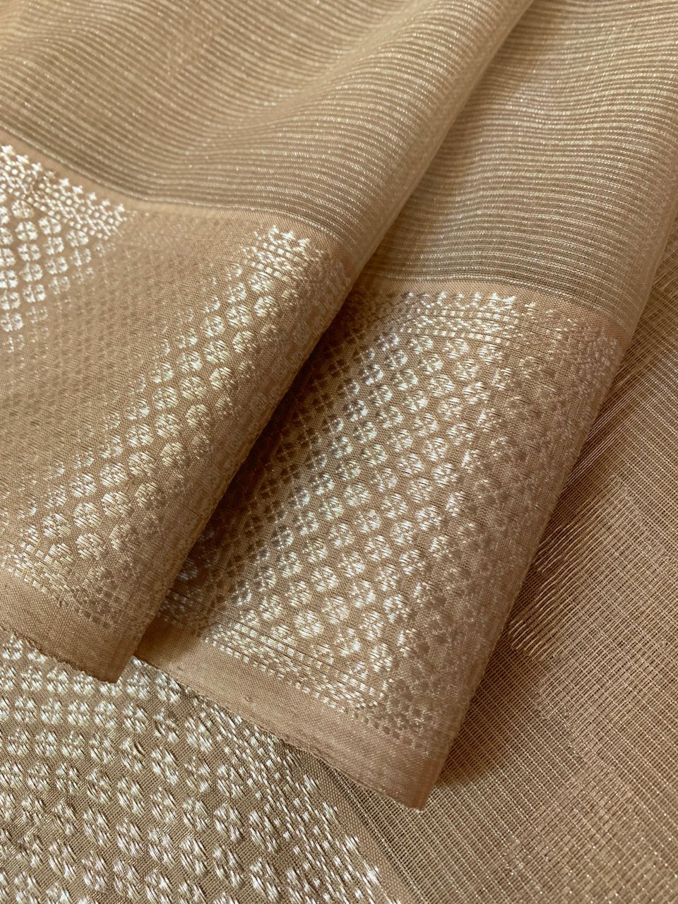 Maheshwari cotton-silk handloom saree