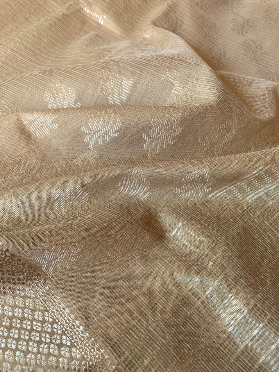Maheshwari cotton-silk handloom saree