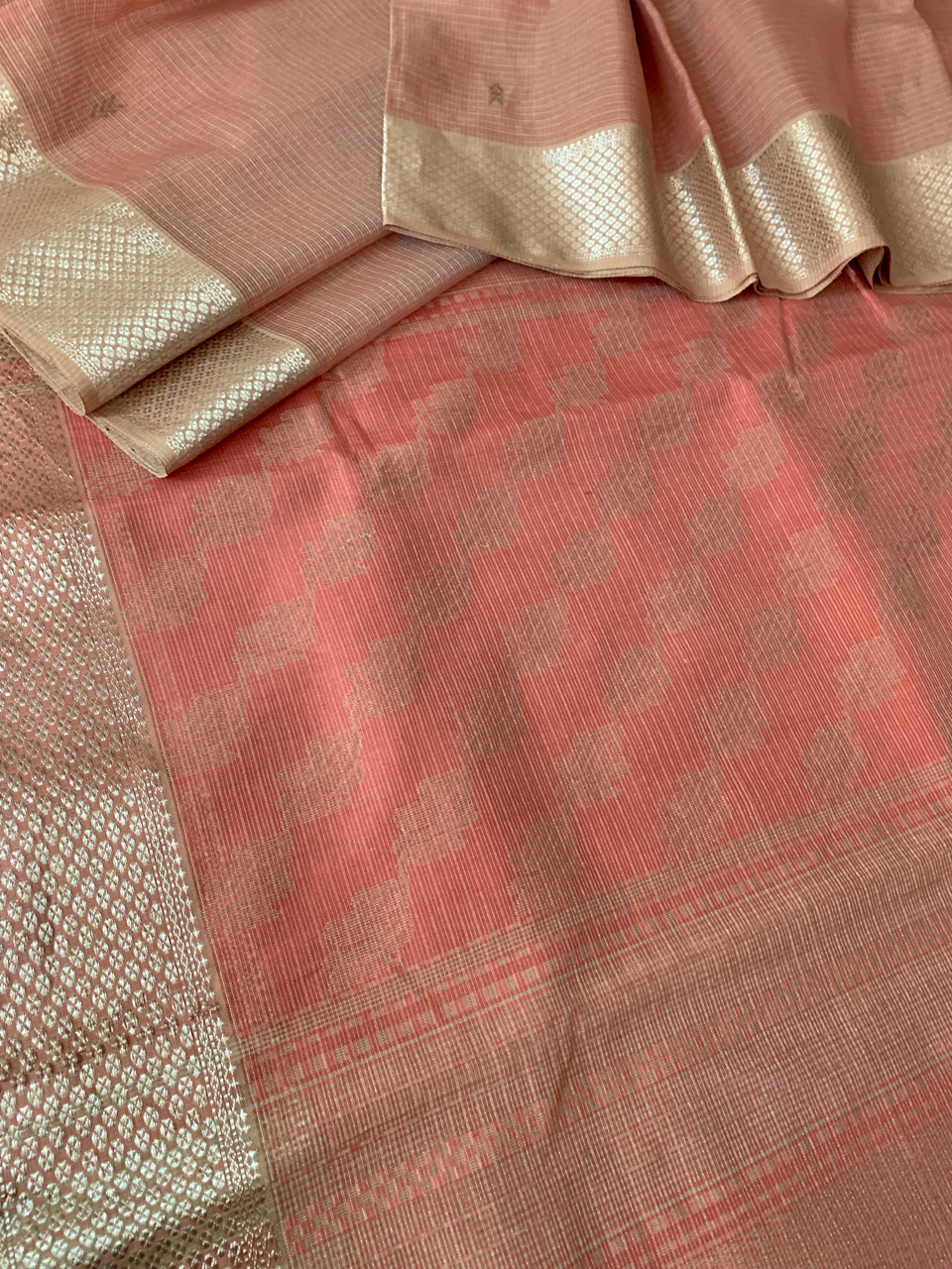 Maheshwari cotton-silk handloom saree
