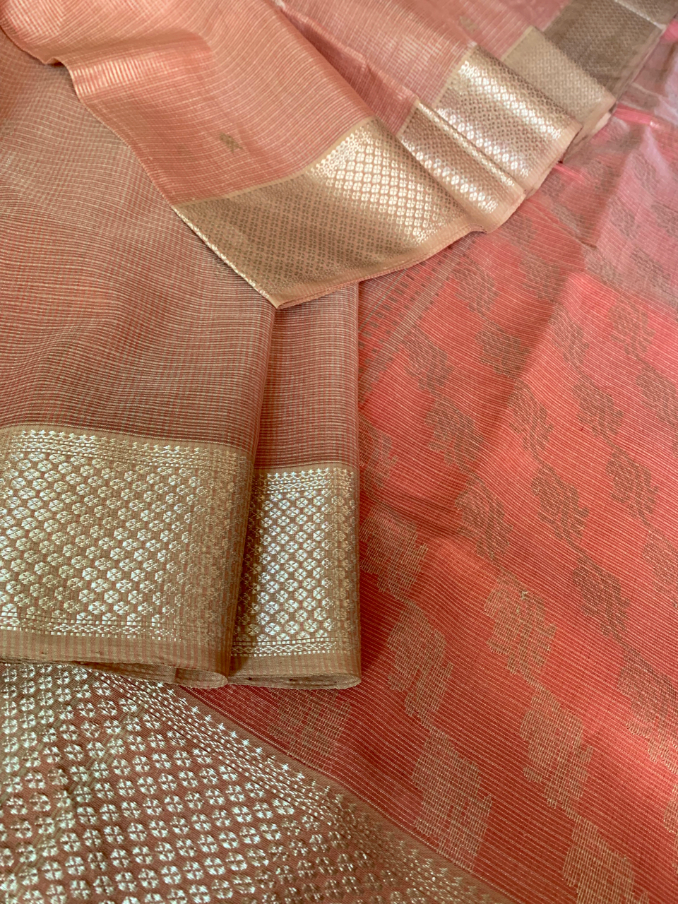 Maheshwari cotton-silk handloom saree