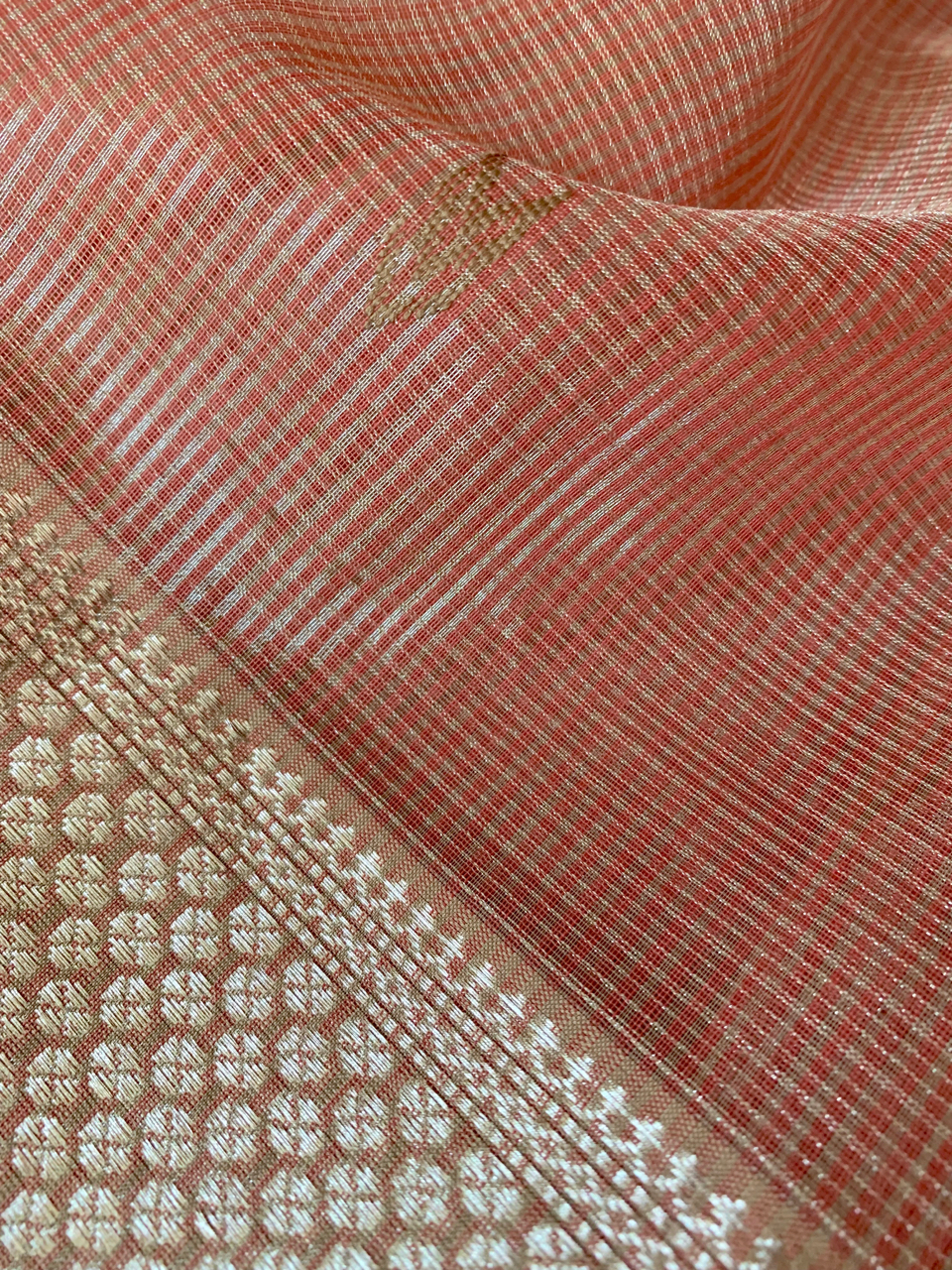 Maheshwari cotton-silk handloom saree