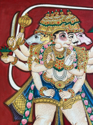 Mysuru painting Panchamukhi Hanuman