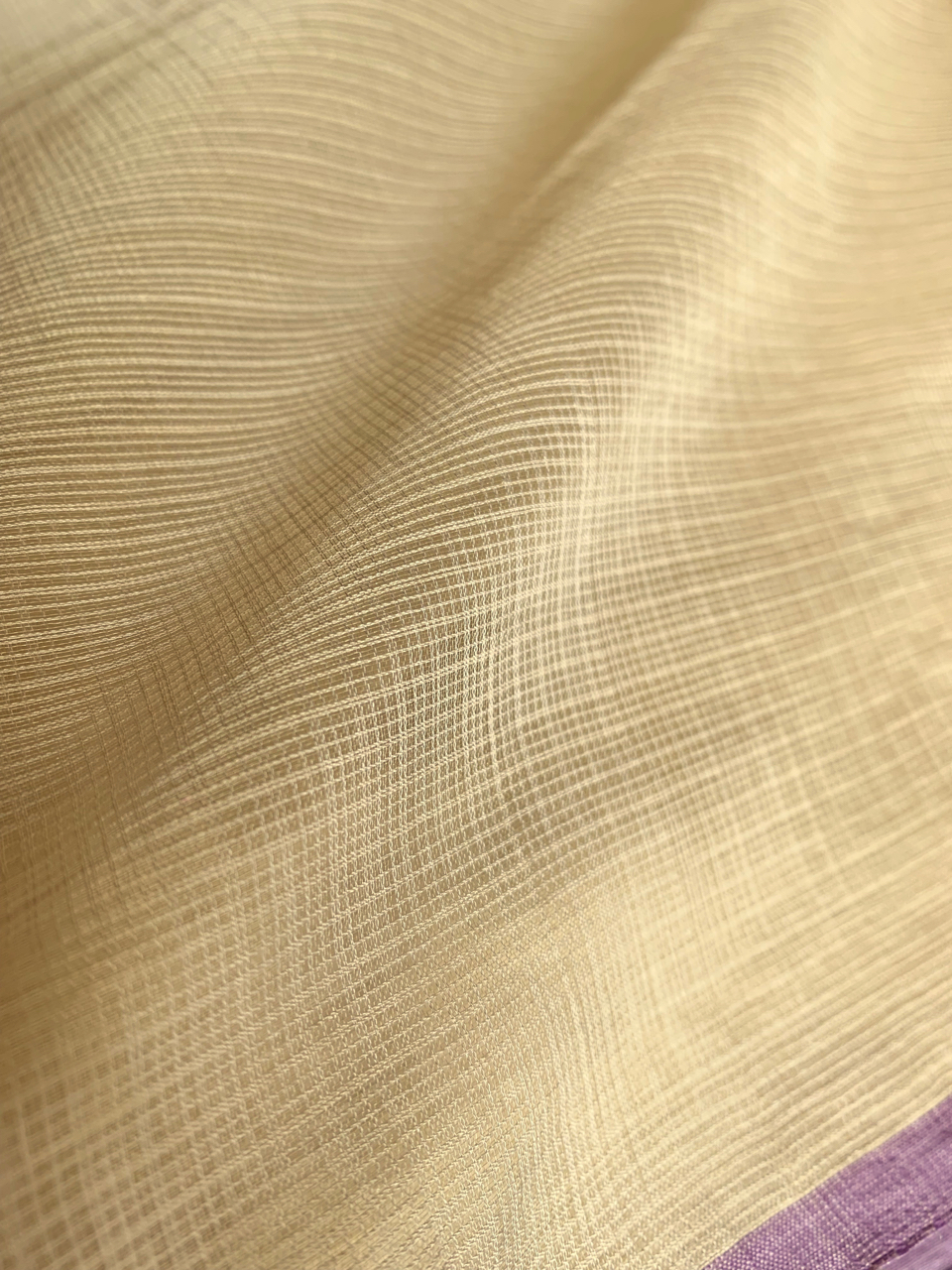 Kota Doria handloom saree with Nui Shibori blouse fabric