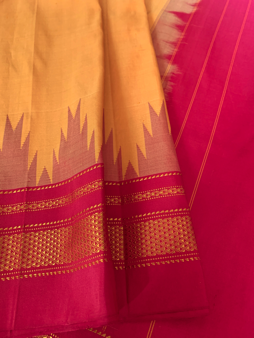 Ilkal pure silk handloom saree