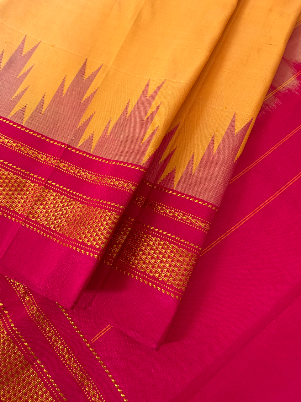 Ilkal pure silk handloom saree